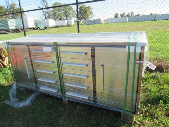 New Workbench 10 Drawer 2 Cabinet