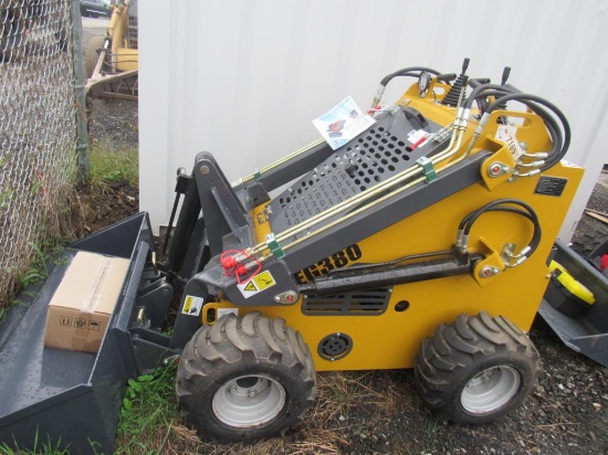 EGN Stand On Skid Steer Loader Model EG380