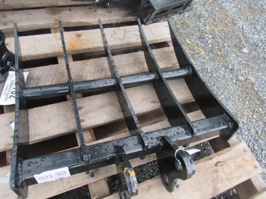 Miva Mini Excavator Root Rake (New)