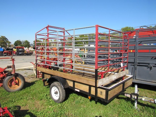 Small Livestock Open Trailer (NO Title)