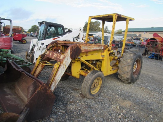 MF Dsl Tractor w/ Ldr, 4 Post Canopy, 540 PTO