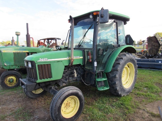 JD 5420 Tractor, Dsl, 2WD, Cab, Heat/AC