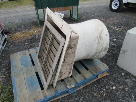 24" Fiberglass Fan