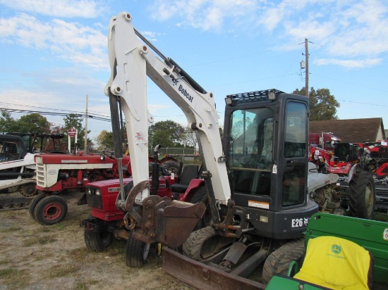 Bobcat E-26 Excavator, EROPS
