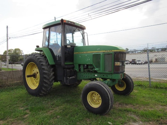 JD 7800 Tractor, Cab, H-A/C, 2WD