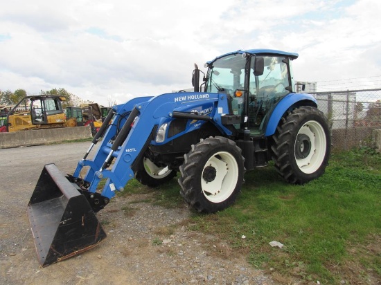 NH T4.85 Tractor, Ldr, Cab, 4x4, LHR