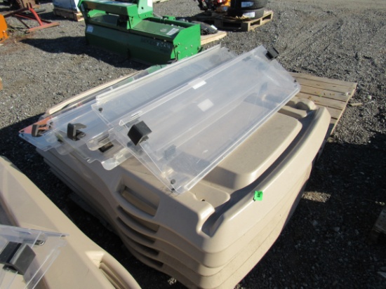 5 Golf Cart Roofs & 4 Golf Cart Windsheilds