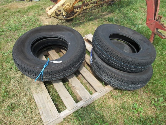 (New) ST235/80R16 Radial Trailer Tires (set 4)