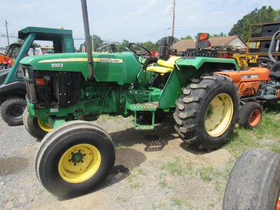 JD 5103 Tractor, 2WD, Dsl