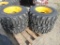 (New) 12-16.5 Tires on Wheels for NH/JD/Cat