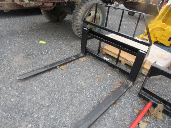 (New) Kivel 48" Pallet Fork Attachment,3500 lb Cap