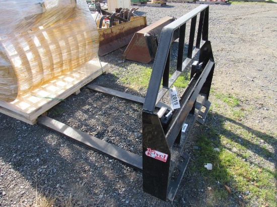 (New) Kivel 48" Pallet Fork Attachment,3500 lb Cap
