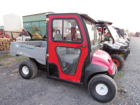 Toro Workman Side by Side,2100 Series w/Cab & Dump