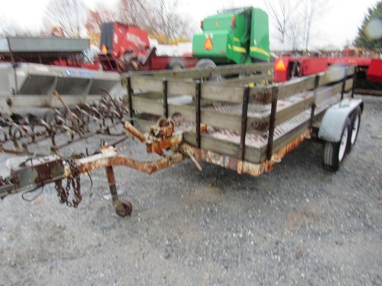Special Construction Tilt-Bed Trailer w/Title