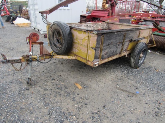 Flat 10' x 5' Single Axle Trailer (no title)
