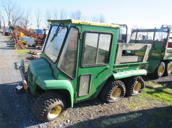 JD 4x6 Dsl Gator (needs battery & tires)