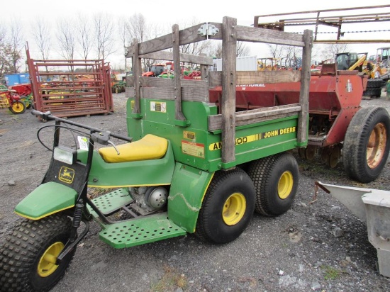 JD AMT 600 3-Wheeled Gator, Gas (not running)