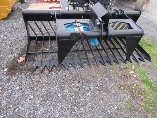 (New) Skid Steer Skeleton Grapple