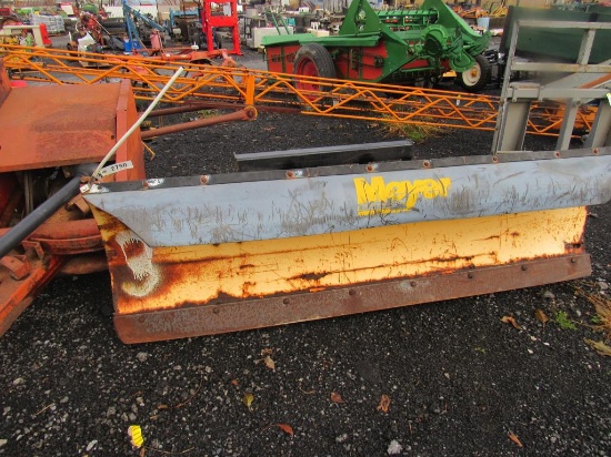Meyers Skidloader Attach Snowblade