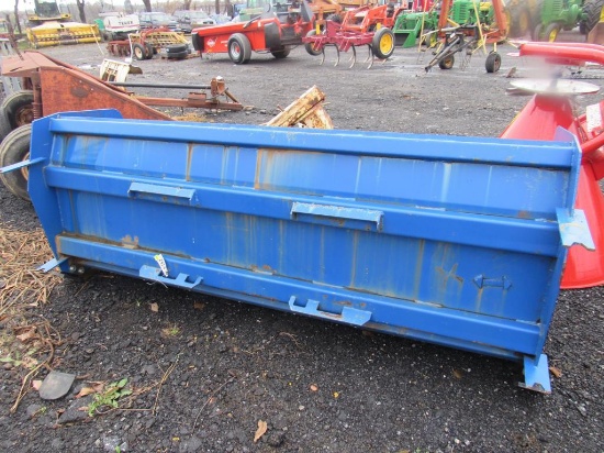 Skidloader Snow Pusher