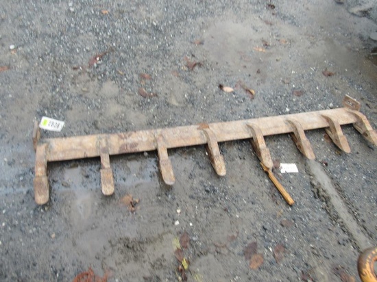 76" Tooth Bar for Skidloader