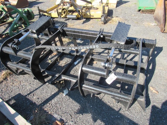 (New) JMR 72" Dual Cylinder Root Grapple