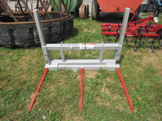 3 Spear Swivel Universal QA Bale Spear Attachment