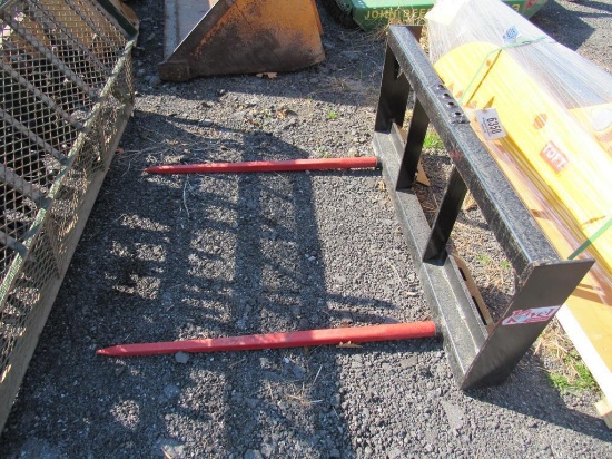 New Kivel Dual Prong Bale Spear