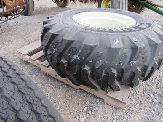 43x16.00x20 Trion Tires & 6 Lug Rims