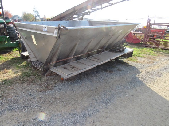 12' Stainless Steel Spreader Box