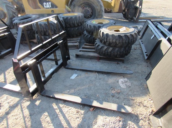 (New) Kivel 48" Pallet Fork Attachemnt,3500 lb Cap