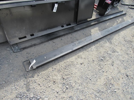 (New) 8' Kivel Pallet Fork Extensions (pair)