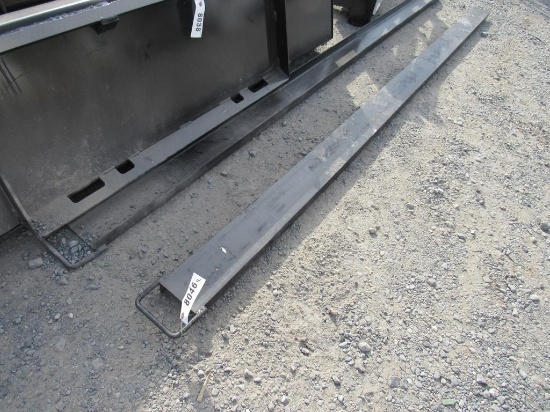 (New) 10' Kivel Pallet Fork Extensions (pair)