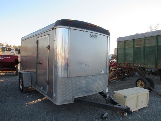 07' Cargo Pro Enclosed Trailer w/ Title, GVW: 2990