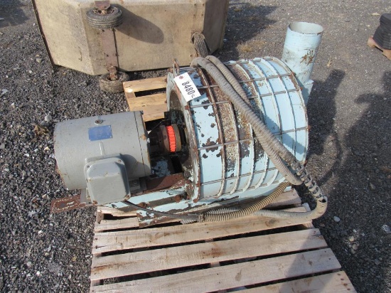 Saw Dust Blower w/ TFC Westing House 3-Phase 15HP