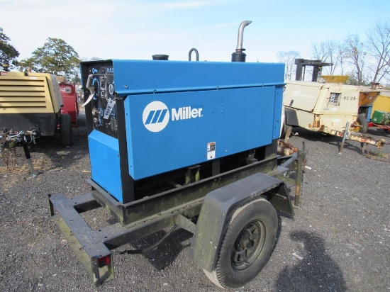 Miller Big 40 Dsl Welder on Trailer