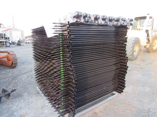Galvanized Steel Fence & Connectors (New)