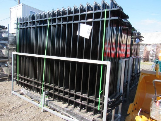 Galvanized Steel Fence & Connectors (New)
