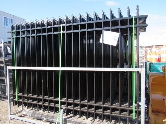 Galvanized Steel Fence & Connectors (New)