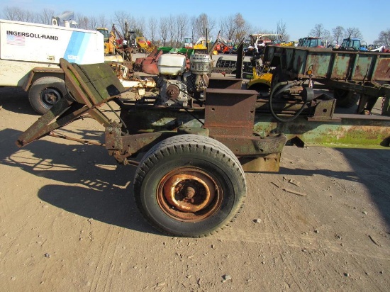 Pull-Behind Log Splitter