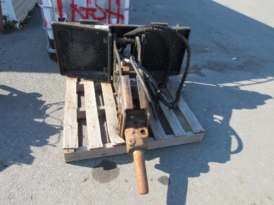 Skidloader Mount Jack Hammer