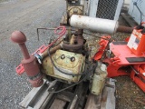 Wisconsin 4 Cyl Gas Engine w/ Clutch on Skid