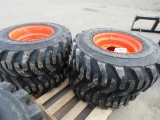 (New) 12-16.5 Tires on Wheels for Bobcat (set 4)