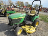 JD 2210 4x4 w/mower deck