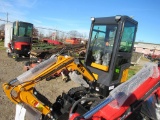 Miva VA13C Mini Excavator w/Cab & Thumb