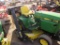 JD 318 w/Snowblade, Mower, & Bagger