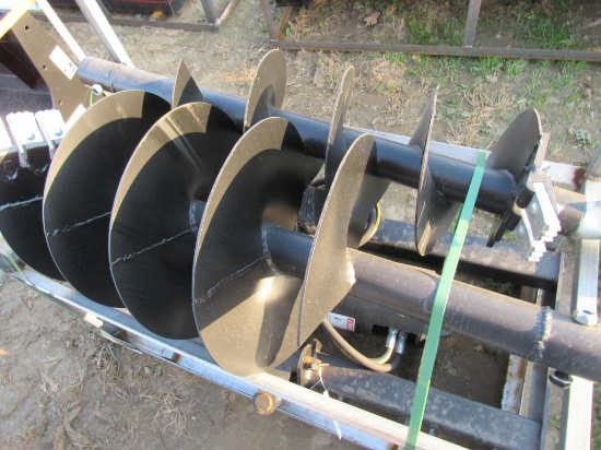New QA JCT SS Hyd Auger w/Bits