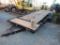 Double Axle Skidloader trailer