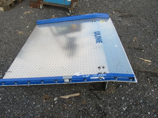 Uline Alum Forklift Ramp, 10,000 Lb Capacity