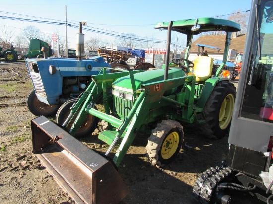 JD 790 Tractor, 4x4, Ldr, ROPS